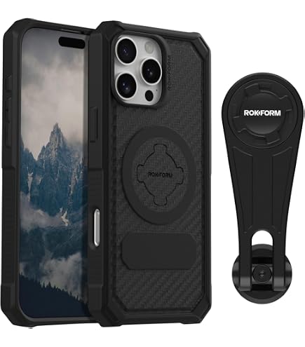 Amazon.com: Rokform iPhone 16 Pro Max Rugged Case + Over the Top